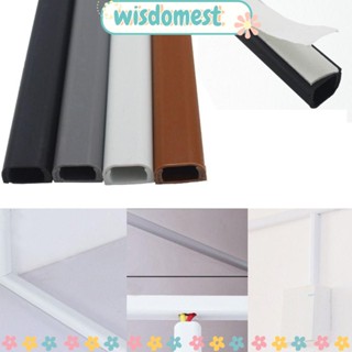 Wisdomest ฝาครอบป้องกันสายไฟ ทรงสี่เหลี่ยม มีกาวในตัว ทนทาน สําหรับจัดระเบียบสายไฟ