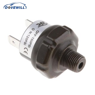 [Dovewill] สวิตช์ควบคุมแรงดันคอมเพรสเซอร์ 12V 70-100PSI Off 1/4 นิ้ว NPT