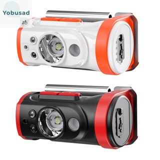 [Yobusad.th] ไฟหน้า LED เซนเซอร์จับการเคลื่อนไหว สว่างมาก สําหรับตกปลา ตั้งแคมป์