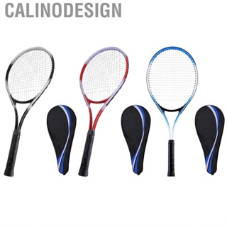 Calinodesign 27 Inch Tennis Racket  Ergonomic Comfortable Grip Single Exquisite Workmanship  Slip for Gym