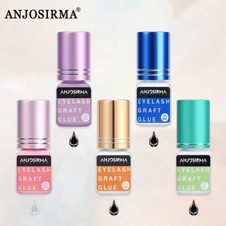 ANJOSIRMA 5 มล กาวต่อขนตา สีดำ แห้งเร็ว สำหรับต่อขนตา