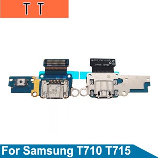  แท่นชาร์จ USB พร้อมสายแพไมโครโฟน สําหรับ Samsung Galaxy Tab S2 8.0 T710 T715 SM-T710 SM-T715