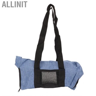 Allinit Grooming Carry Bag Breathable Portable Small Pet with Hook &amp; Loop Zipper Closure