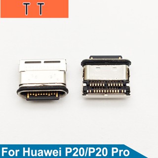  อะไหล่แท่นชาร์จ USB สําหรับ Huawei P20 P20 Pro