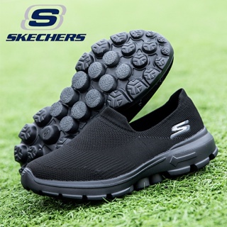 Skechers_ GOWALK ArchFit รองเท้าผ้าใบลําลอง ข้อสั้น แบบผูกเชือก เหมาะกับการวิ่งมาราธอน สําหรับผู้ชาย และผู้หญิง