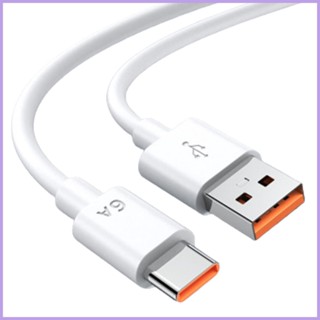 สายเคเบิลข้อมูล USB Type C 6A 66W Type-C พอร์ตโทรศัพท์ สายชาร์จ USB Type C ที่รวดเร็ว สายชาร์จข้อมูล goth goth