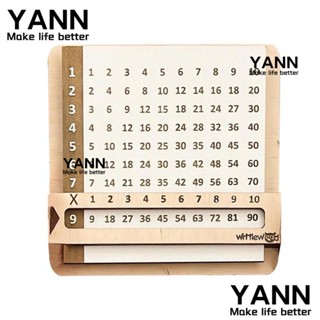 Yann1 บอร์ดไม้ คณิตศาสตร์ พร้อมหน้าต่างเลื่อน และบอร์ดเรียนรู้คณิตศาสตร์ แฟชั่น สําหรับนักเรียน