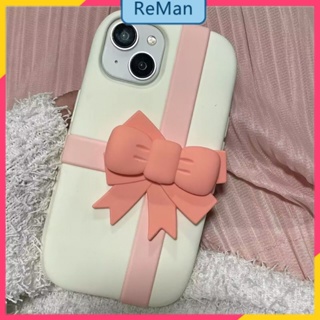 เคสโทรศัพท์มือถือ กันกระแทก ลายการ์ตูนโบว์ สําหรับ Iphone 14 13pro 15 12pro 14Promax 14Promax 14plus 13 12pro 12 11 pro max Xr Xs max 7 8 Plus 13 pro max 12 12pro 11promax