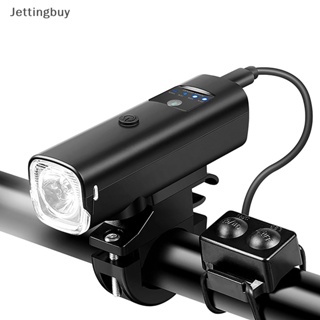 [Jettingbuy] ใหม่ พร้อมส่ง ไฟฉายติดแฮนด์บาร์ ชาร์จ USB สําหรับรถจักรยาน MTB