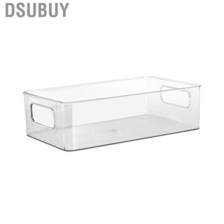 Dsubuy Organizer Case  Space Saving Desktop Storage Box Transparent for Home