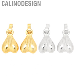 Calinodesign Nuts Shoe Decoration  Free Swing Glossy Funny Accessory for Slippers