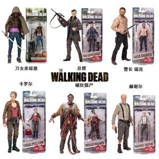 โมเดลฟิกเกอร์ Mcfarn Walking Dead Governor Zombie Abraham ขนาด 5 นิ้ว ของเล่นสําหรับเด็ก