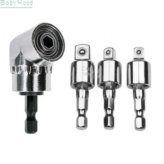 【Big Discounts】Socket Adapter 1/2 Hex Shank 360° Rotatable Power Drill 1/4" 3/8" 1/2"#BBHOOD