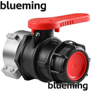 Blueming2 อะแดปเตอร์ถัง IBC เชื่อมต่อ IBC สีดํา และสีแดง 75 มม. เกลียวหยาบ 2.95 นิ้ว ทนทาน