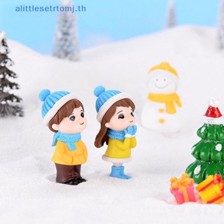 Alittlese ฟิกเกอร์คู่รัก ขนาดเล็ก สําหรับตกแต่งสวน DIY TH