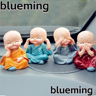 Blueming2 เครื่องประดับตกแต่งสวน รูปพระน้อย แบบสร้างสรรค์ 4 ชิ้น ต่อชุด