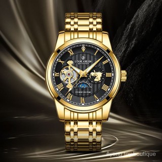 นาฬิกาข้อมือ Louis Jue Lun Golden Master Series Tik Tok อเนกประสงค์ กันน้ํา สําหรับผู้ชาย 0GEF