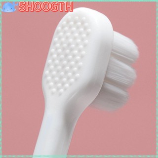 Shoogth 10000 แปรงสีฟันขนแปรงไมโครนาโน ขนแปรงนุ่มพิเศษ ทําความสะอาดอย่างล้ําลึก