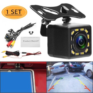 12 LED 170° Rear View Camera Reversing Parking Cam Car Night Vision Waterproof