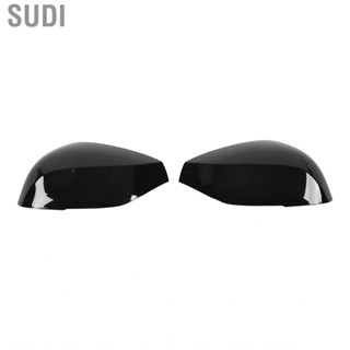 Sudi Wing Mirror Cap Weatherproof Side Cover Glossy Black Antiscratch Cool Decoration for Car Replacement Infiniti QX30