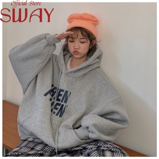 SWAY เสื้อกันหนาว เสื้อฮู้ด Fashion New Style cozy คุณภาพสูง A98J71Z37Z230911