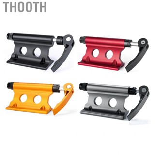 Thooth Car Roof Bike Mount  Compact High Strength Aluminum Alloy Block  Quick Release for Travel