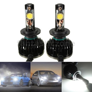 หลอดไฟหน้ารถยนต์ LED 60W 5000K 4800LM Ki t9004 9006 สีขาว 2 ชิ้น