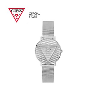 GUESS นาฬิกาข้อมือผู้หญิง รุ่น ICONIC GW0477L1 สีเงิน