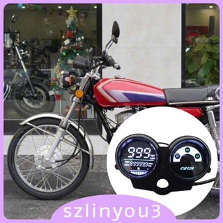 [Szlinyou3] แดชบอร์ดดิจิทัล LED RPM ติดตั้งง่าย สําหรับรถมอเตอร์ไซด์ CG125 Titan125 Fan125