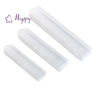 &lt;Happybay&gt; กล่องเก็บแปรงแต่งหน้า ดินสอเขียนคิ้ว แบบใส พร้อมฝาปิด แบบพกพา ลดราคา