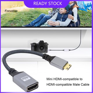 Focus สายเคเบิล แบนด์วิดท์ ความเร็วสูง 4k Hdmi คุณภาพสูง สําหรับกล้อง แล็ปท็อป Ultra Hd Tv