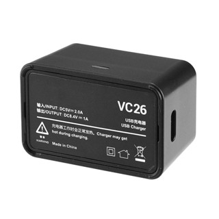 [mibum01eb] Vc26 ที่ชาร์จแบตเตอรี่กล้อง USB Type C อินพุต DC 8.4V ชาร์จไว