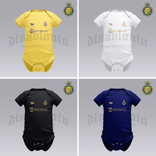 เสื้อผ้าเด็ก al nassr | เสื้อสวมหัว สําหรับเด็กทารกแรกเกิด อายุ 0-12 เดือน