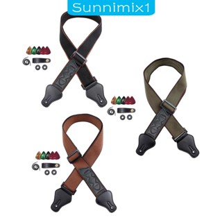 [Sunnimix1] สายคล้องไหล่ ปรับได้ สําหรับกีตาร์อะคูสติก