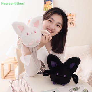 Newsandthen 20 ซม. ฮาโลวีน ตุ๊กตาค้างคาว ของเล่น การ์ตูนน่ารัก ตุ๊กตาสัตว์ ตุ๊กตา Kawaii ตกแต่งบ้าน สําหรับเด็ก ของขวัญวันเกิด ดี