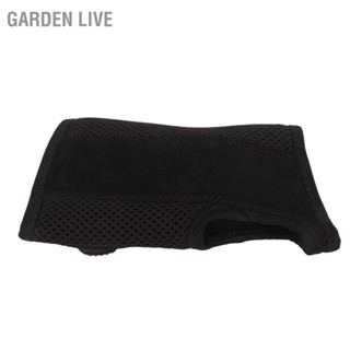 GARDEN LIVE เฝือกข้อมือพอดีรั้งข้อมือลูกบิดยามข้อมือรั้งข้อมือขวามือสีดำ