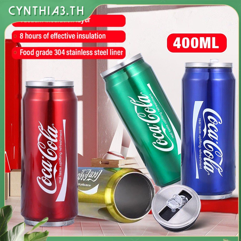 200 ml/350 ml ออกแบบ Tumbler ถ้วย Coca-Cola สแตนเลสแก้วสำนักงานกระติกน้ำสูญญากาศแก้ว Travel Cynthia