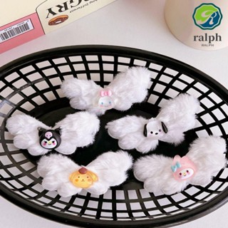 Ralph กิ๊บติดผม ลายการ์ตูนอนิเมะ Cinnamoroll Kuromi ปีก สร้างสรรค์ กิ๊บปากเป็ด Kuromi