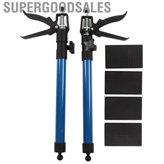 Supergoodsales 2Pcs Cabinet Support Pole for Hanging Extendable