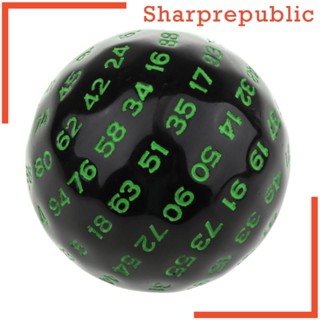 [Sharprepublic] เกมกระดานอะคริลิค หลายด้าน 100 ด้าน สําหรับเล่นเกม ปาร์ตี้ บาร์