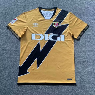 เสื้อกีฬาแขนสั้น ลายทีมชาติฟุตบอล Rayo Vallecano 2 Away Club Jersey 23-24 Season แห้งเร็ว AAA