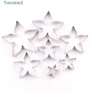 Twinkle แม่พิมพ์ตัดเค้ก คุกกี้ ฟองดองท์ รูปดอกกุหลาบ