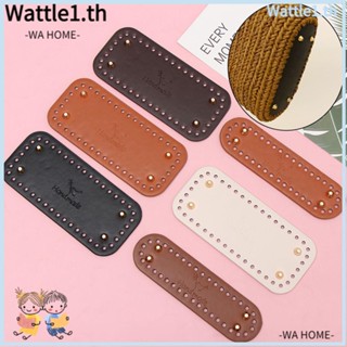 Wttle กระเป๋าหนัง PU ลายนก แฮนด์เมด DIY