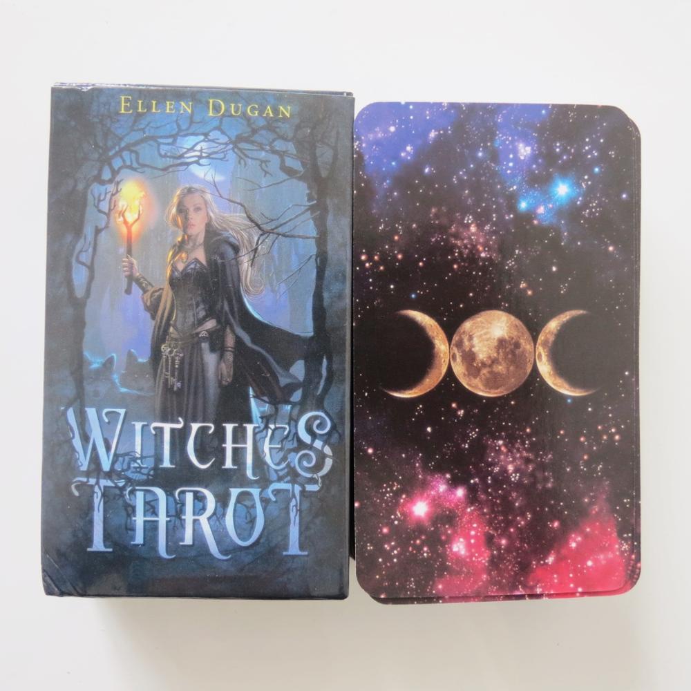 new Tarot deck oracles cards mysterious divination witches tarot cards for women girls cards game bo