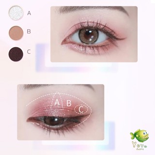 YOYO อายแชโดว์พาเลท 30 สี กันน้ำ ติดทน เนื้อแมท eyeshadow