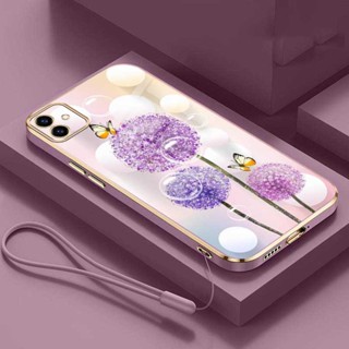 เคสโทรศัพท์มือถือแบบนิ่ม TPU ลายดอกไม้ ดอกแดนดิไลออน หรูหรา สําหรับ Samsung Galaxy A04e A04 A04s A02s A03s