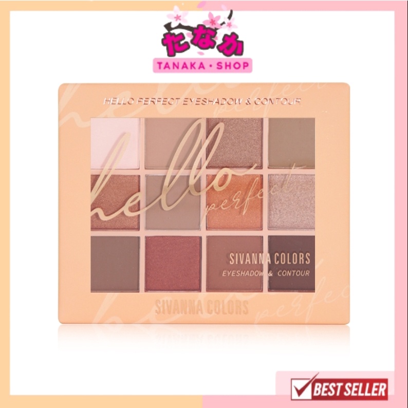 HF178 Sivanna Hello Perfect Eyeshadow & Contour ฮัลโล เพอเฟคท์ อายแชโดว์ แอนด์ คอนทัวร์