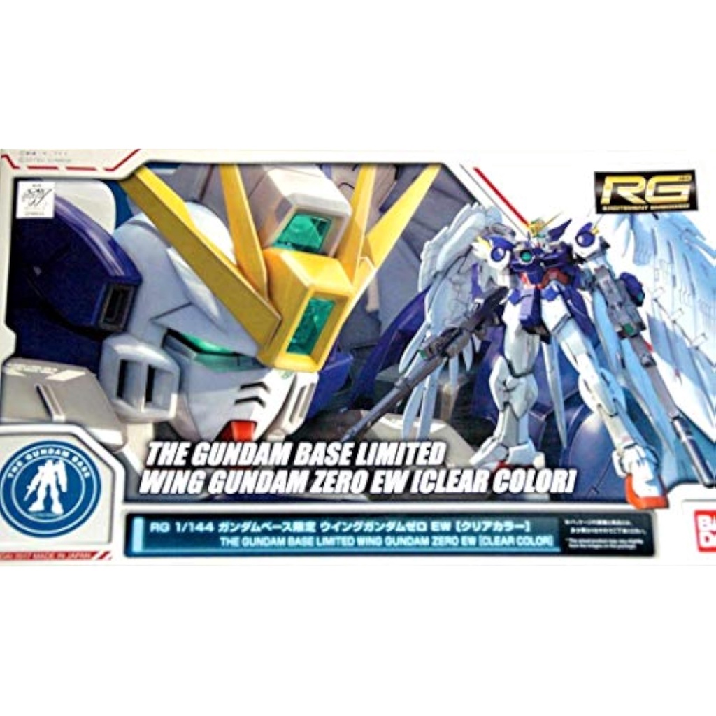 RG 1/144 Wing Gundam Zero EW [Clear Color] Plastic Model (Gundam Base Limited)