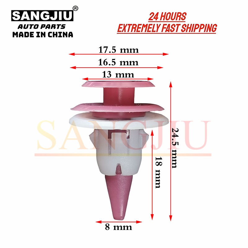 แผงคลิป สําหรับ GM Isuzu D-Max Colorado Rodeo Flare 50 ชิ้น 8973599420 T2p-1135-isu180