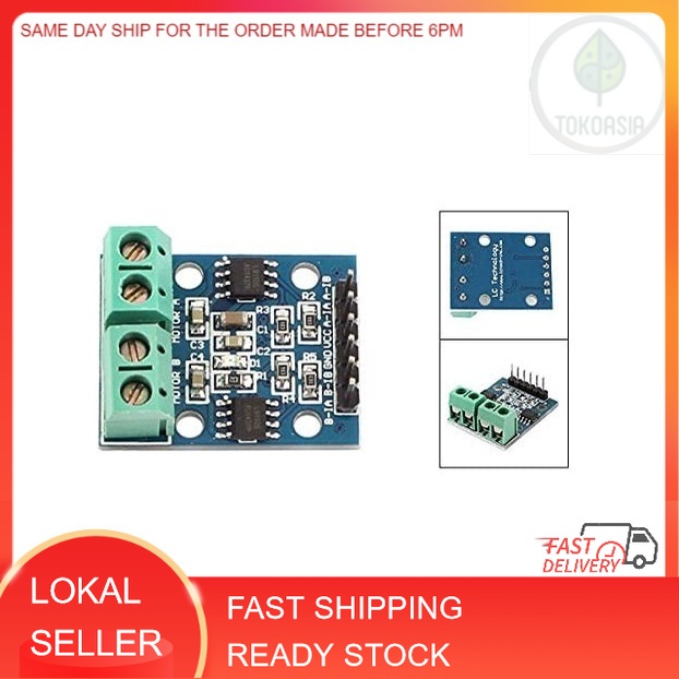 Stepper Motor Dual DC Driver Control H-Bridge Board L9110 L9110S โมดูล Arduino 2.5V-2V 0.8A ไดรฟ์ IO